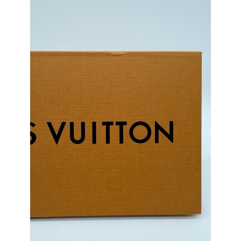 Authentic Louis Vuitton Empty Magnetic Gift Box Small Orange LV Storage 10" - Picture 4 of 11